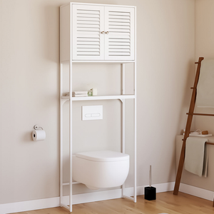 Rangement Toilettes Avec Etagere-Support WC MTG0078 - Sodishop