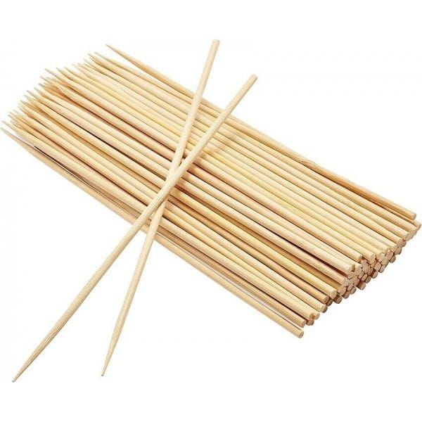 Spiedini di legno di bambù