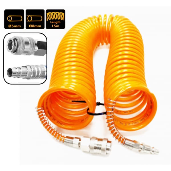 Tubo aria top compressa 8 mm