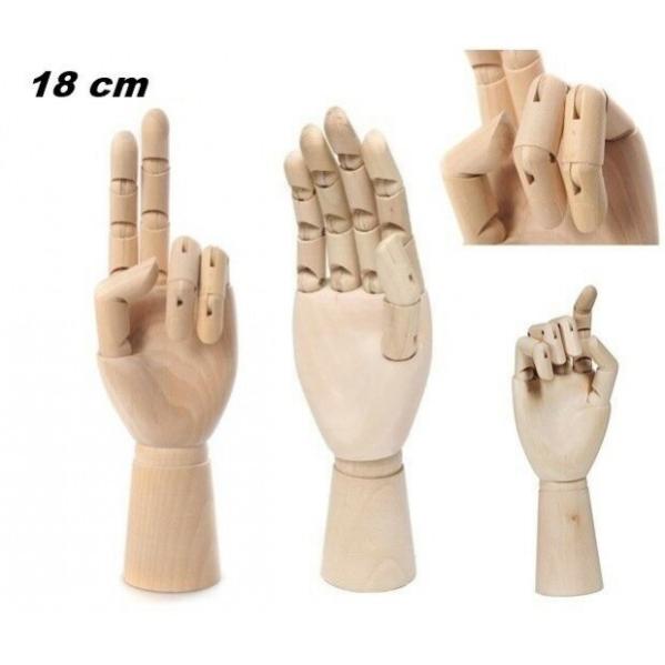 POHOVE 2 Manichini Mano Per Gioielli: Bianco E Nero, Espositori Per Anelli, Bracciali E Collane, Altezza 23 Cm, In PVC Resistente - copertina