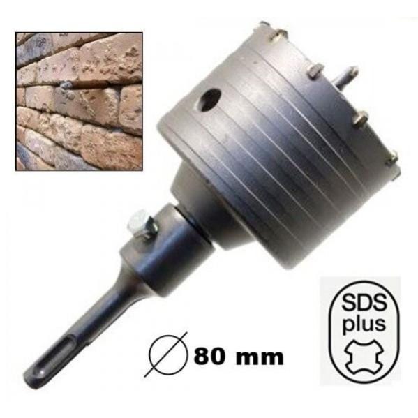 FRESA A TAZZA 110 MM CAROTATRICE CON ASTA SDS PLUS 60 CM CALCESTRUZZO - Foto 10