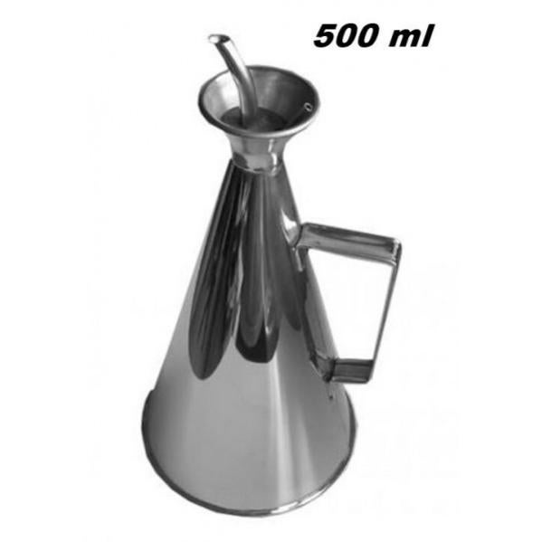 Oliera in acciaio inox 500 ml