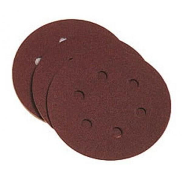 Dischi Abrasivi Zirconio 178 Mm Grana 120 - 50 Pezzi Per Levigatrice Pallmann E Smerigliatrice Angolare