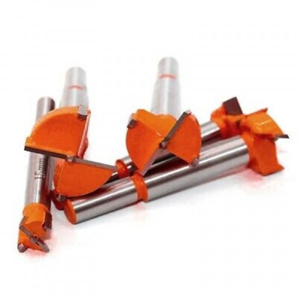 Forstner - (40/45/50/60/70 Mm) Set Di 5 Punte Per Trapano E Sega A - Foto 9