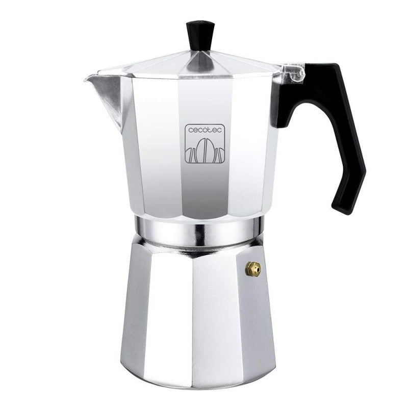 Cecotec Cafetera Italiana Mokclassic 1200 Shiny. Cafetera de