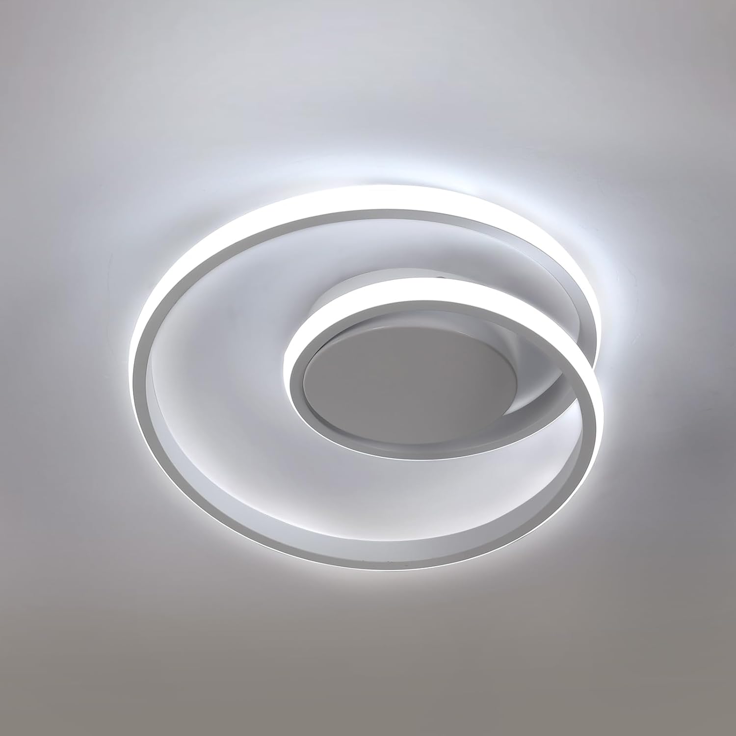 Luci a soffitto a LED, semplice lampada a soffitto moderna, diametro 30 cm  bianco 6500k, illuminazione bianca