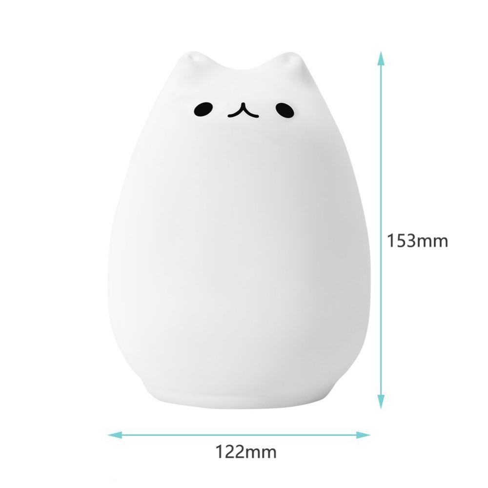 Veilleuse Requin 3D Lampes Led 16 Couleurs Interrupteur Tactile À