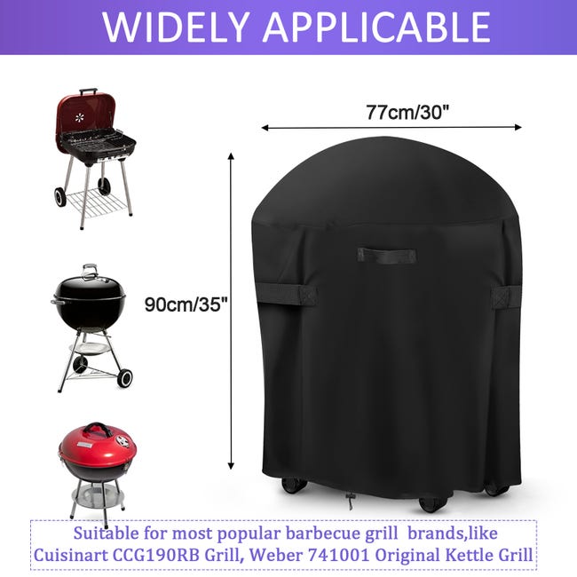 77 x 90 cm Housse de protection pour barbecue Bâche BBQ Exterieur  Protection