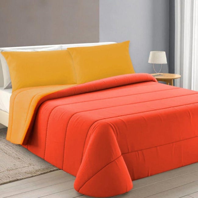 Trapunta Piumone Invernale Double Face 250 gr Coperta Calda Letto