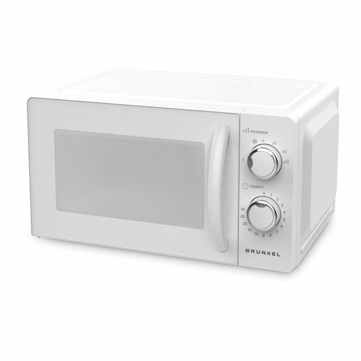 SWAN Microonde Digitale 20 L Design Moderno Nordic 6 Livelli di  Funzionamento Timer Bianco SM22036WHTNEU