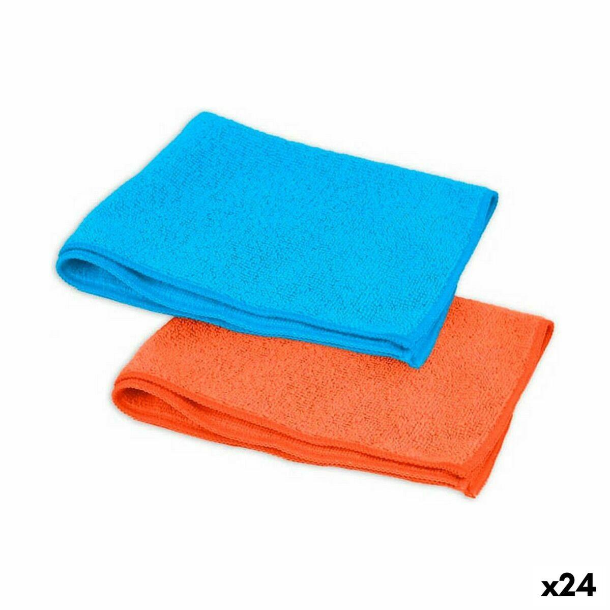 TARAN LIVING Set Di 6 Strofinacci Da Cucina In Cotone 45x71 Cm - Morbidi E Assorbenti Con Passante - Verde