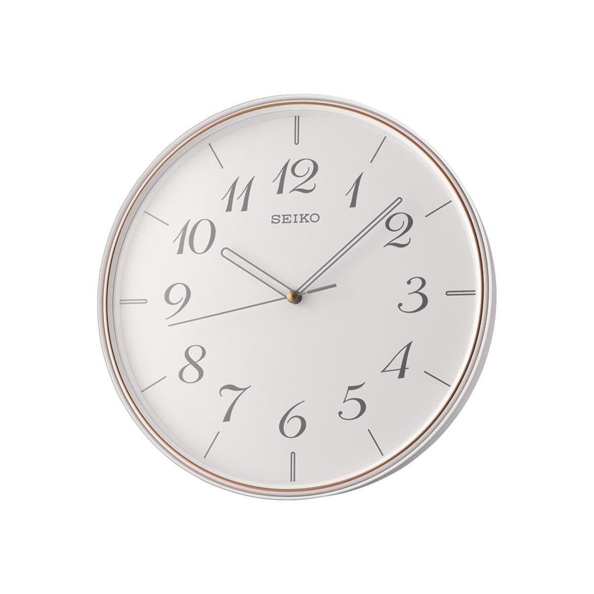 Nouvelle horloge murale en métal de luxe créative de 16 pouces, célèbre décorati