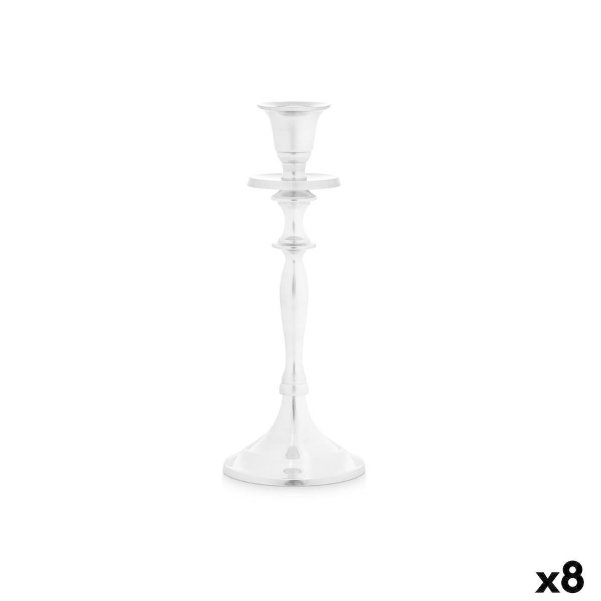 Bolsius Bougie Fixation Aluminium Argent - Raccords Pour Chandelier Et Bougies