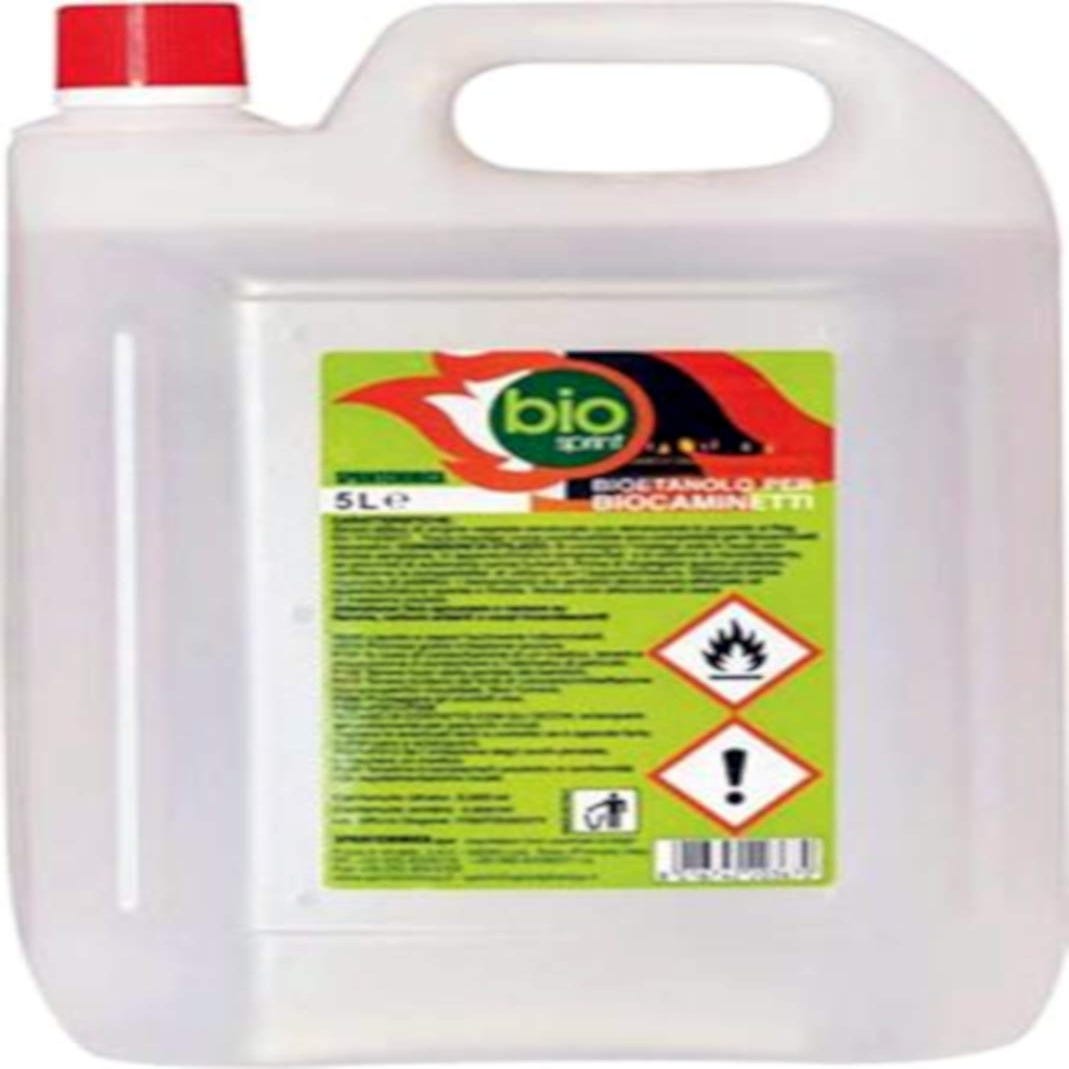 Bioetanolo combustibile liquido ecologico naturale inodore 10 Litri Kemipol  