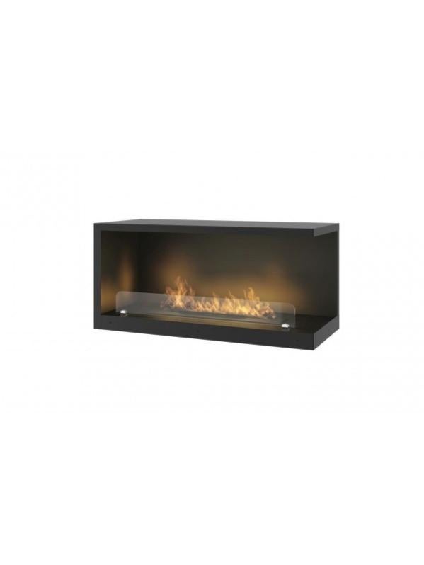 PH Mensola Angolare Onda Polytherm - 2 Pezzi, 22x22x35 Cm, Argento Metallizzato, In Filo Plastificato, Facile Da Montare