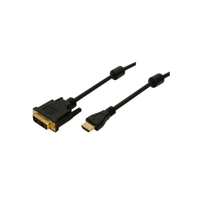 C Ble Logilink Hdmi Vers Dvi D M Noir Ch Leroy Merlin