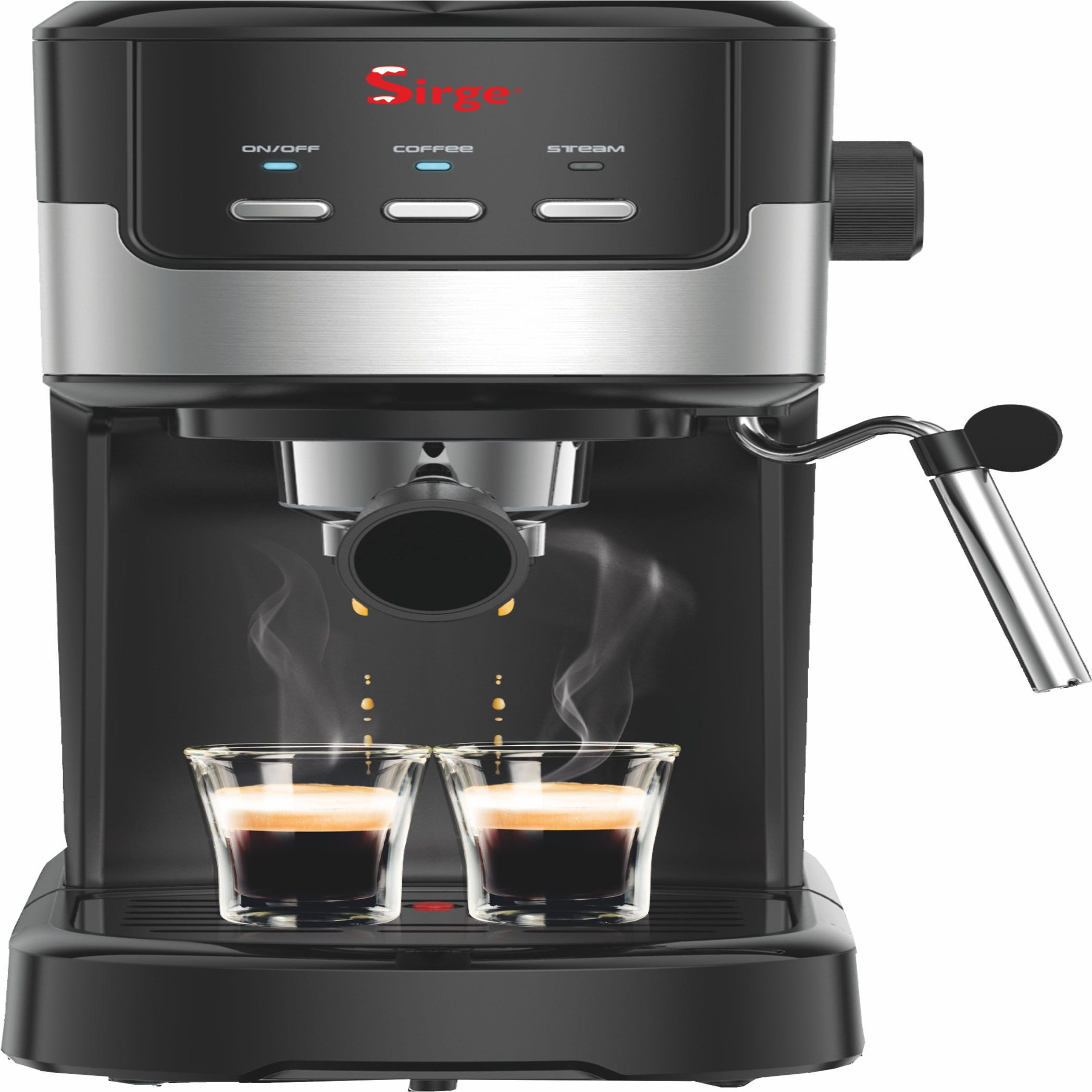 Macchina per Caffe Espresso e Cappuccino caffe in polvere CremaExpresso+  15bar