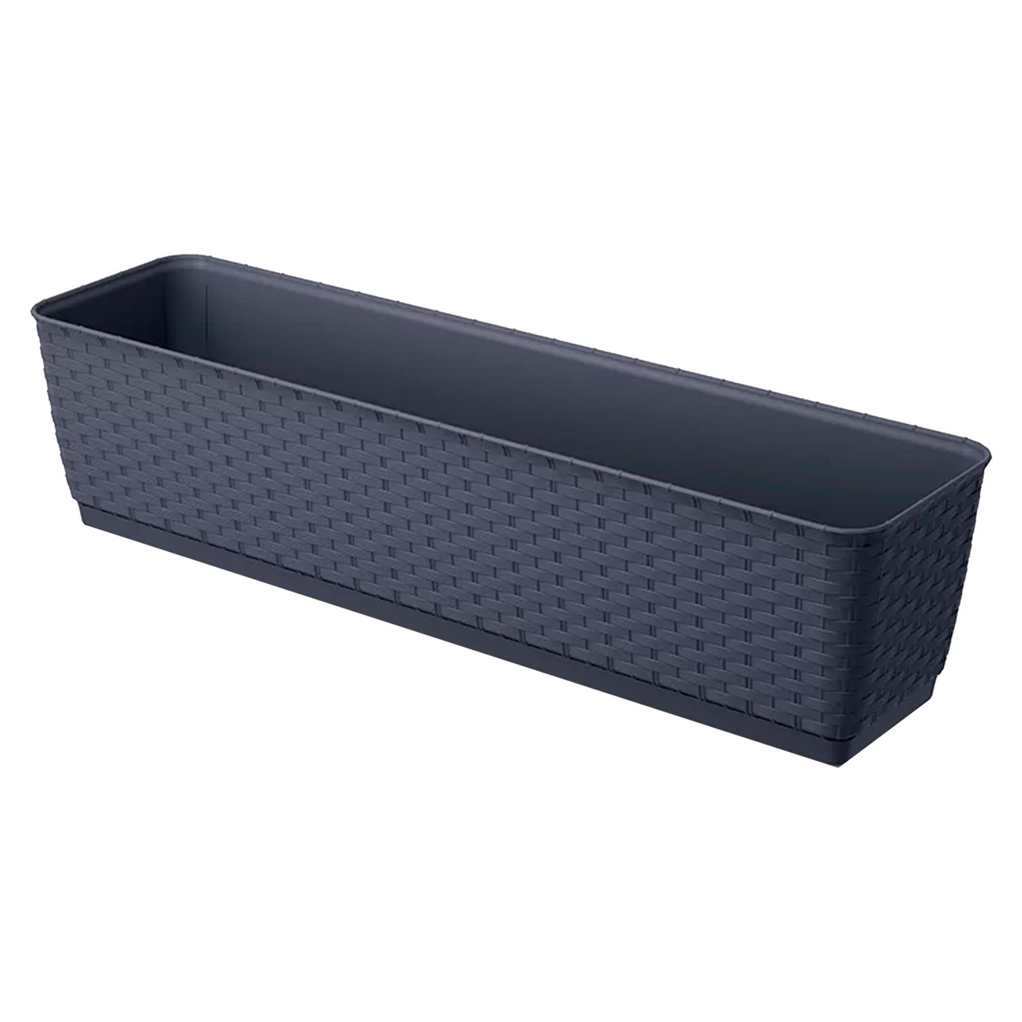 Prosperplast Jardinera Balkonkasten Ratolla – 9,9 Liter, 587x173x150 Mm, Farbe Dark Ocker