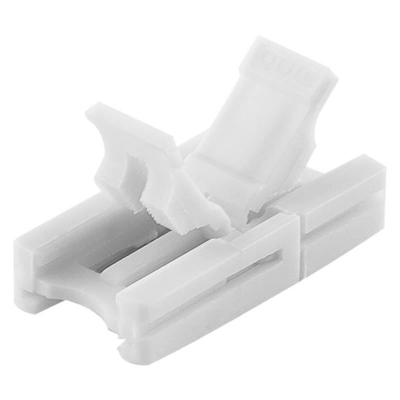 50 Clips De Fixation Pour Bande LED - Support Vis/adhésif, Largeur 10mm - Marque Uxcell - Neuf
