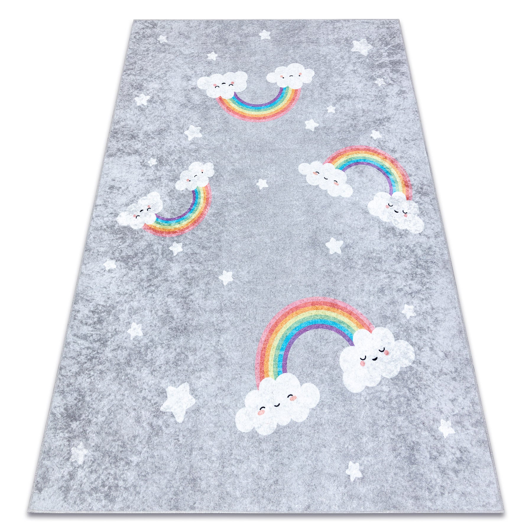 Tappeto per bambini Soft Arcobaleno 80x150 cm - Arredo per la casa