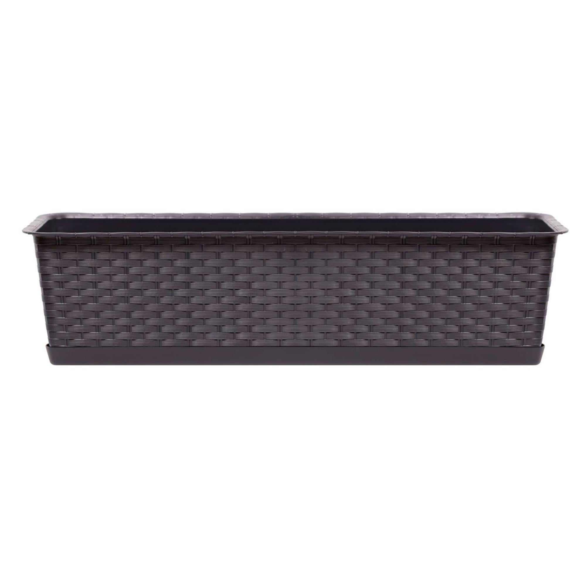 Bac à fleurs - PROSPERPLAST - Urbi Case DUC600-S433 - Anthracite (mat