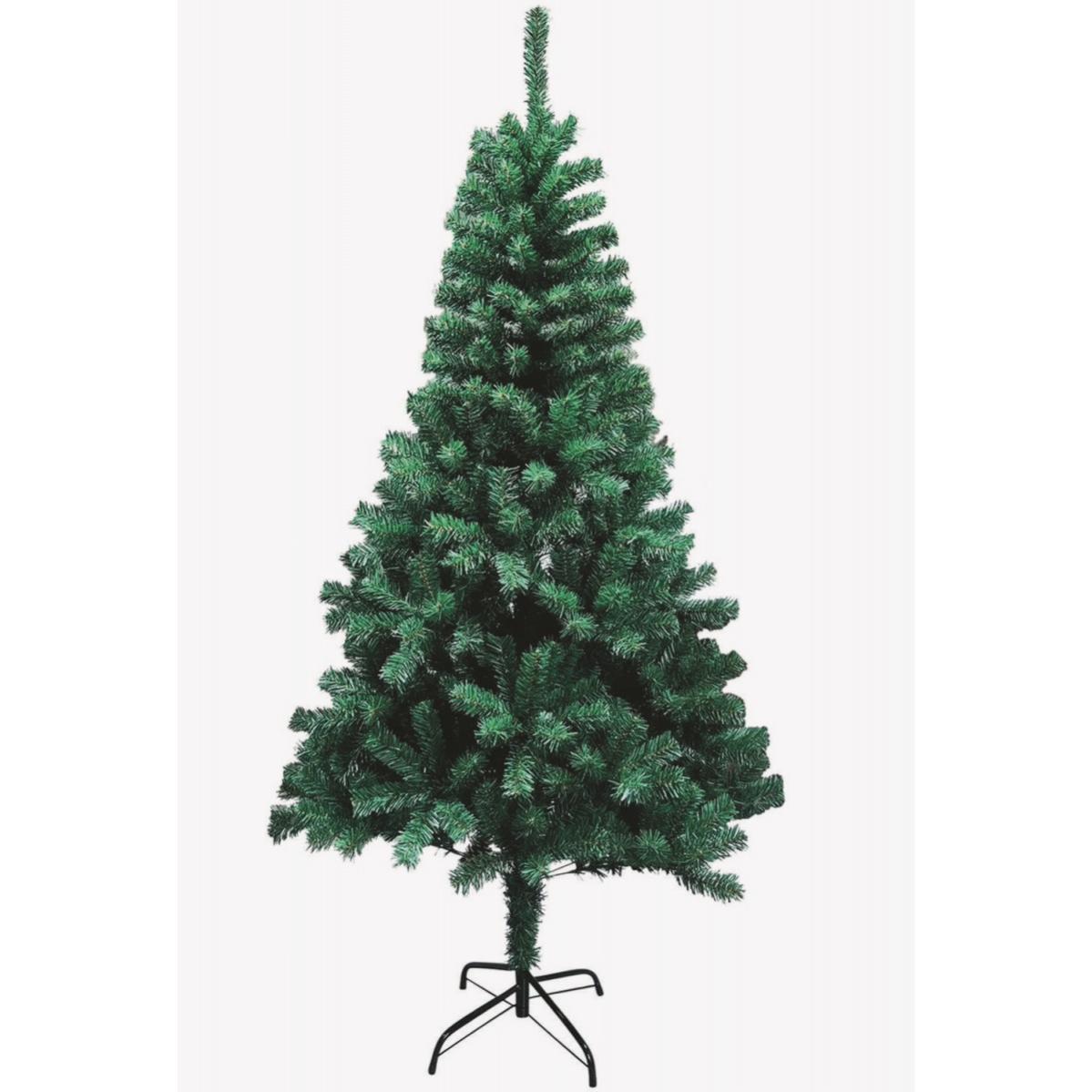 Corona di Natale verde effetto aghi di pino 45 cm Flora - shop online