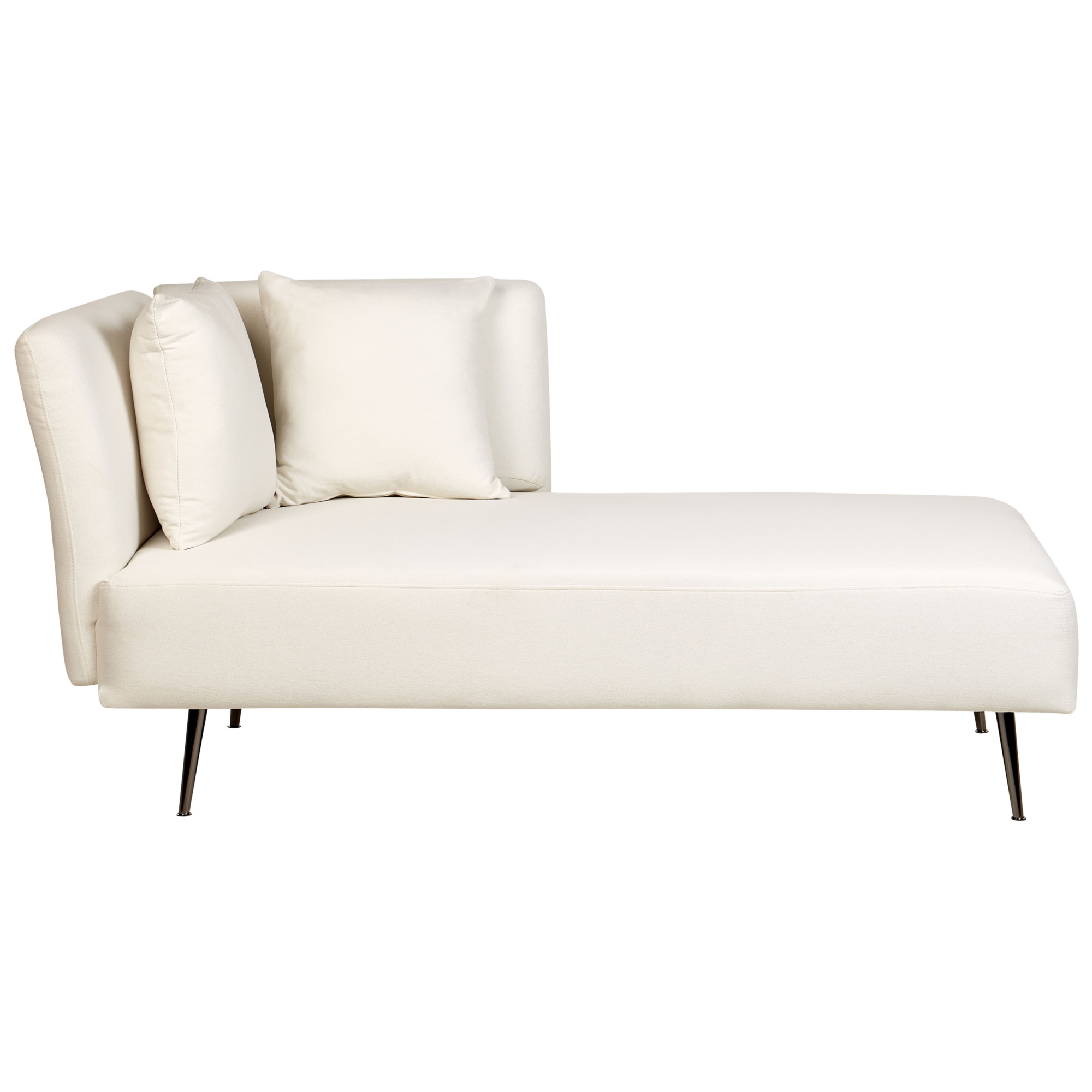 Pouf Trasformabile CCLIFE 110x50x36 Cm – Chaise Longue In Tessuto Simil Lino – Blu E Grigio, EPE