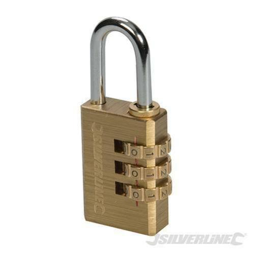 Kasp K11030D Lucchetto In Ottone A Combinazione – 30 Mm, Riarmabile, Senza Chiave