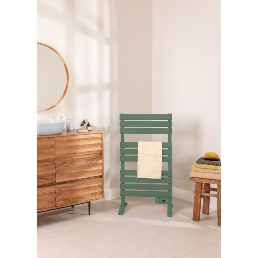 Scaldasalviette Elettrico CREATE Con WiFi - Nero, 1000W, Controllo App, Tecnologia PTC Per Bagno - Foto 13