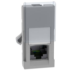 presa di rete dati rj45 cat6 bticino matix bianco + supporto 4P