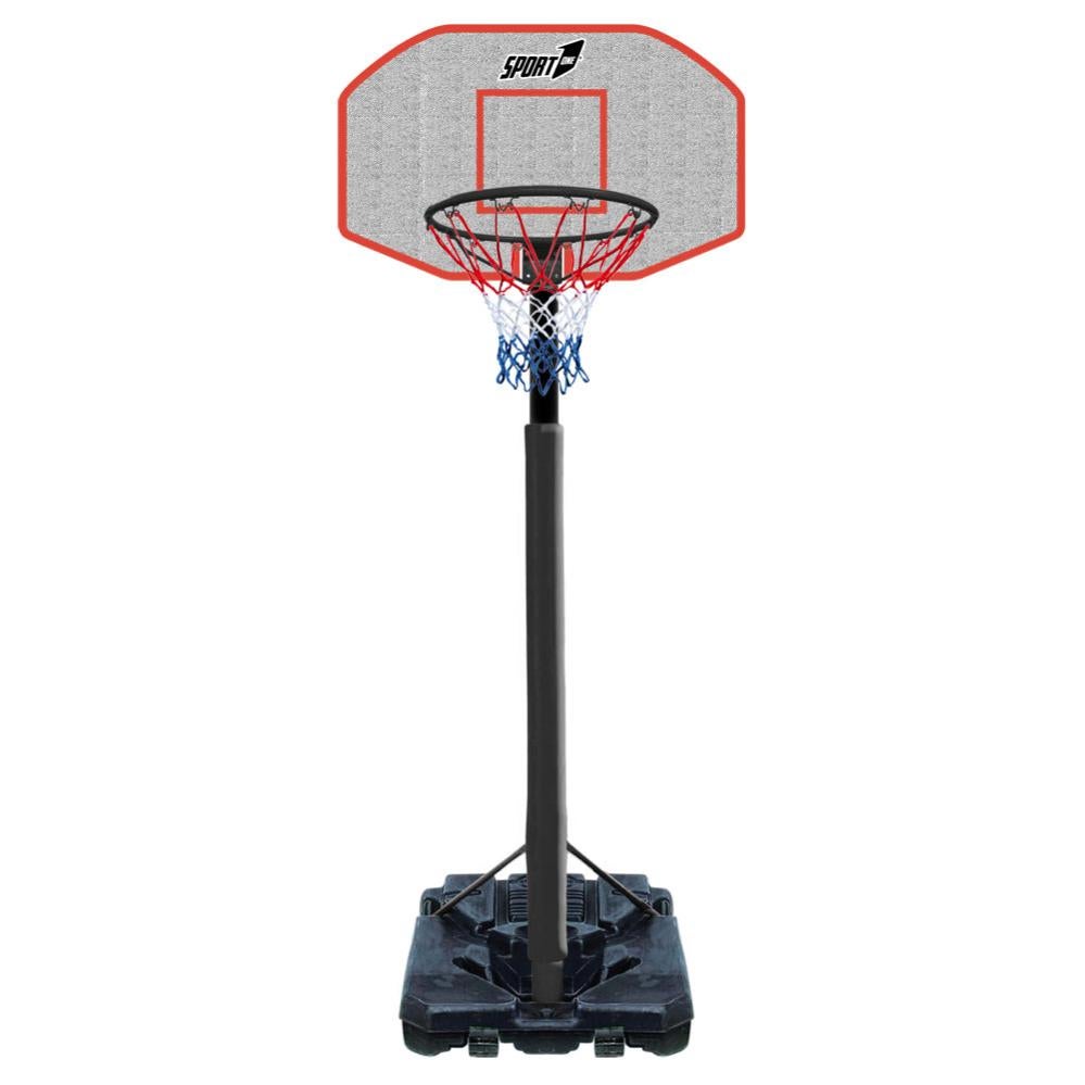 Canestro Da Basket Regolabile Per Esterno E Interno - Diametro 32cm, Con Rete Resistente