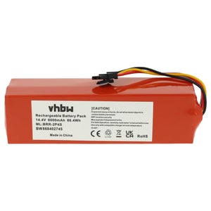 Vhbw 2x Sacs compatible avec Roborock S7, S7 Plus, T7S, T7S Plus aspirateur  - microfibres non tissées, 24cm x 16cm blanc