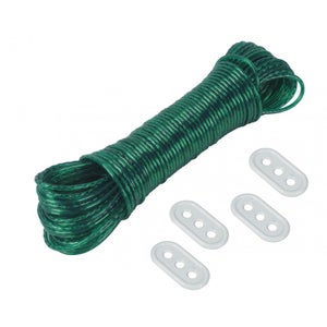 Corde à linge extensible - Nylon - Corde à linge - 8 M -  Extérieur/Intérieur | bol