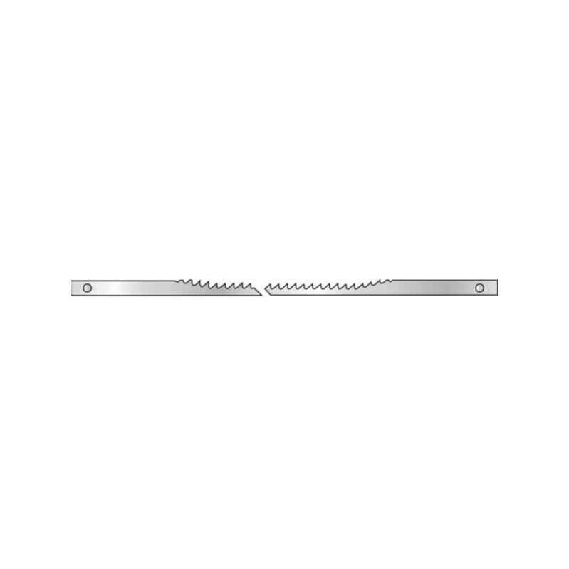12 Lames Scie à Chantourner PRODIAMANT Taille 3 - Pour Métal, 130mm, Made In Germany