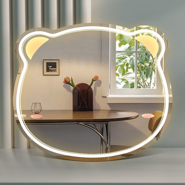 Miroir d'ours Néon LED, pour la décoration mural, pour le