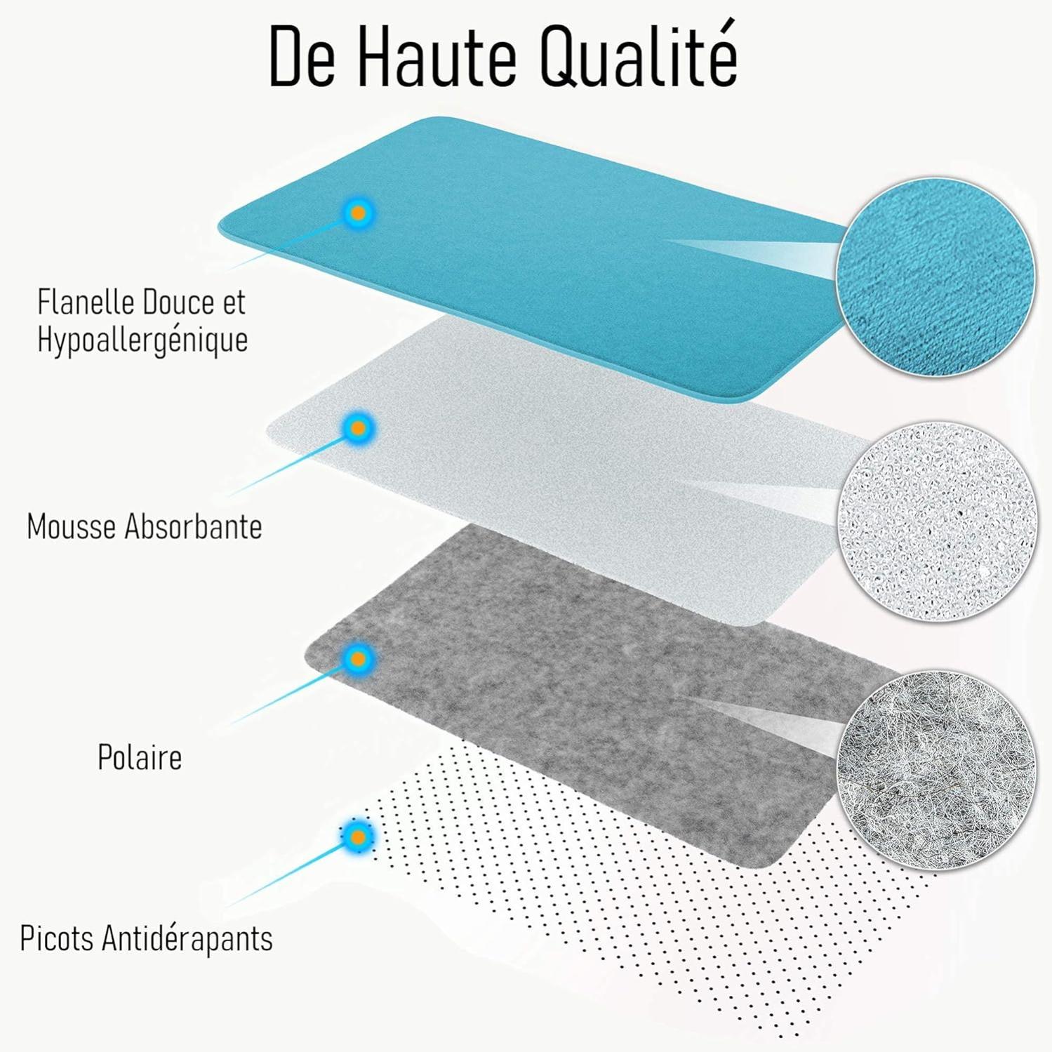 Tapis de bain Blooming 50 x 80 cm - 2