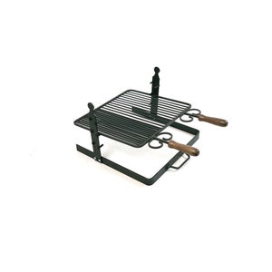 GRATICOLA GRIGLIA ACCIAIO INOX 80x35 PER BARBECUE