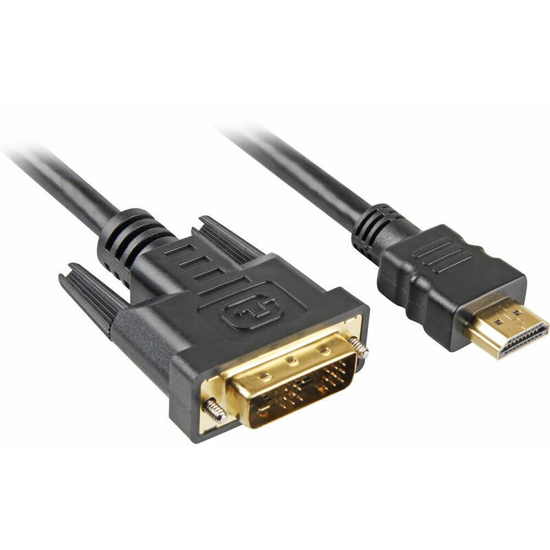 Sharkoon C Ble Hdmi Dvi D M Noir Leroy Merlin