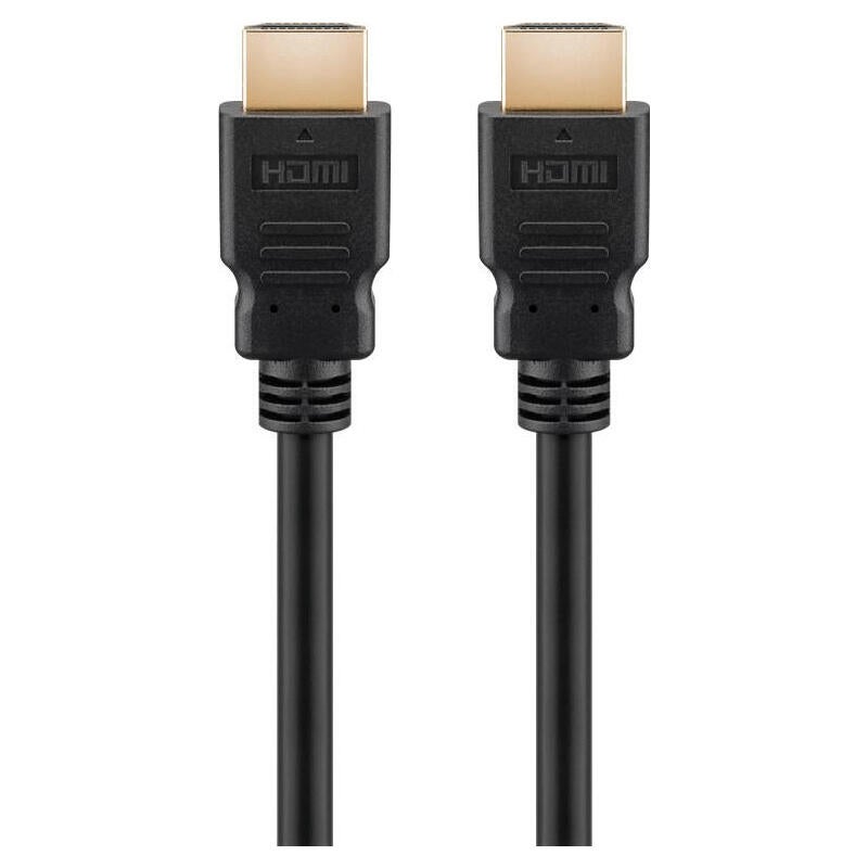 Goobay C Ble Hdmi Haute Vitesse K Hdmi Auf Hdmi Cm Noir