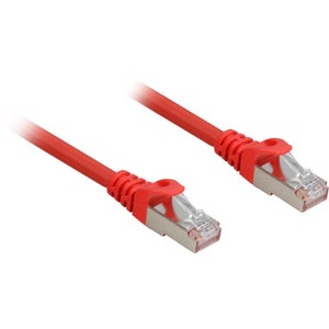 Câble réseau Ethernet LAN FTP RJ45 Cat.6a rouge 3m - Cablematic