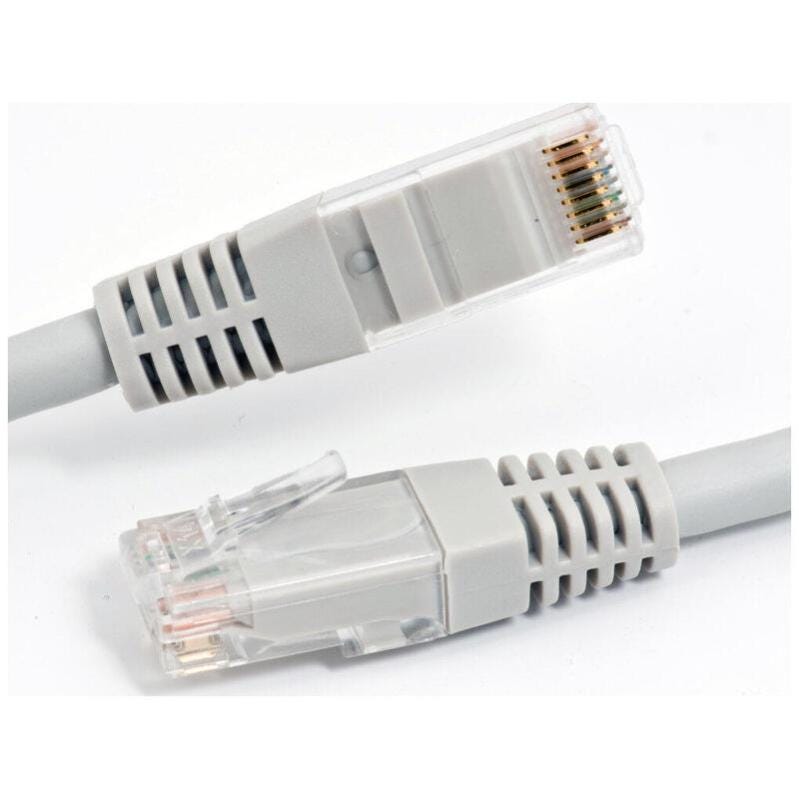Cable de red rj45 cat.5 2 mts ll-cab-rj45-2 | Leroy Merlin