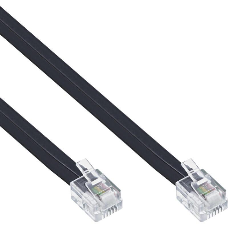 Schwaiger cavo DSL RJ12 6P2C - TAE-F 6P4C 3m nero (TAL6531533