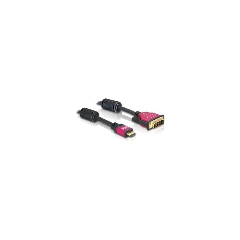 Delock C Ble Hdmi Vers Dvi M M M Premium Leroy Merlin