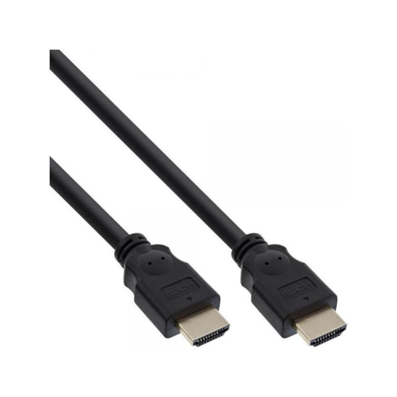 Cable inline hdmi macho a macho negro 5m | Leroy Merlin