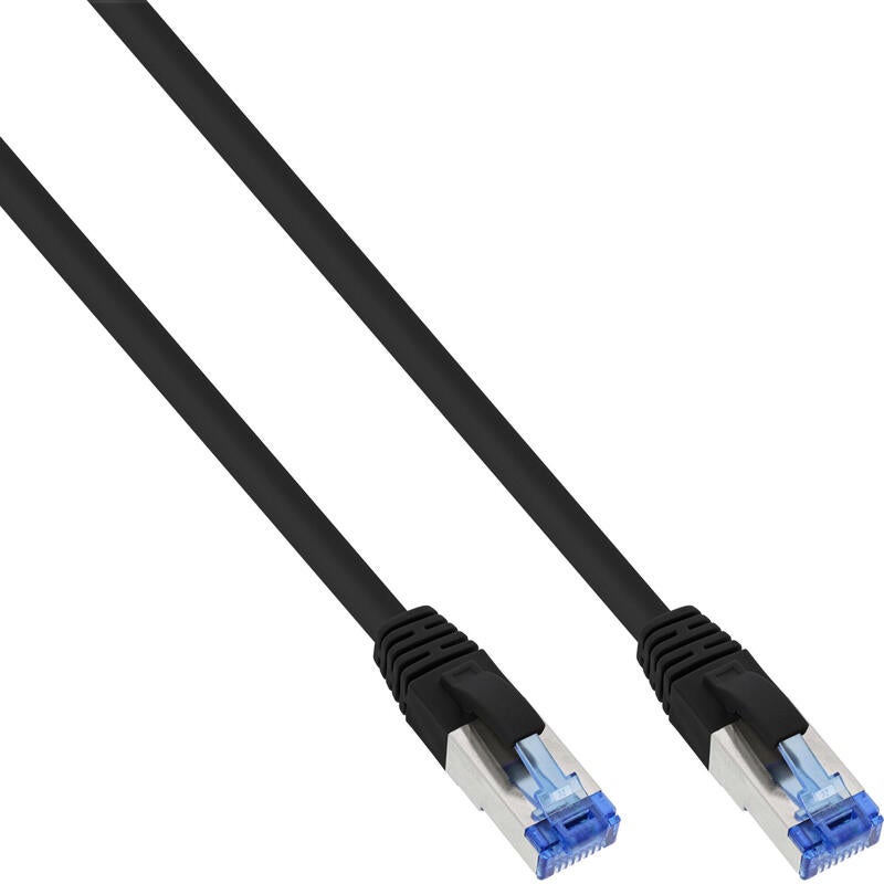 Cable de red latiguillo RJ45 LSZH Cat.6A 500 Mhz UTP AWG24, gris, 5.0  metros, libre de halógenos,10 Gigabit/s - AISENS®
