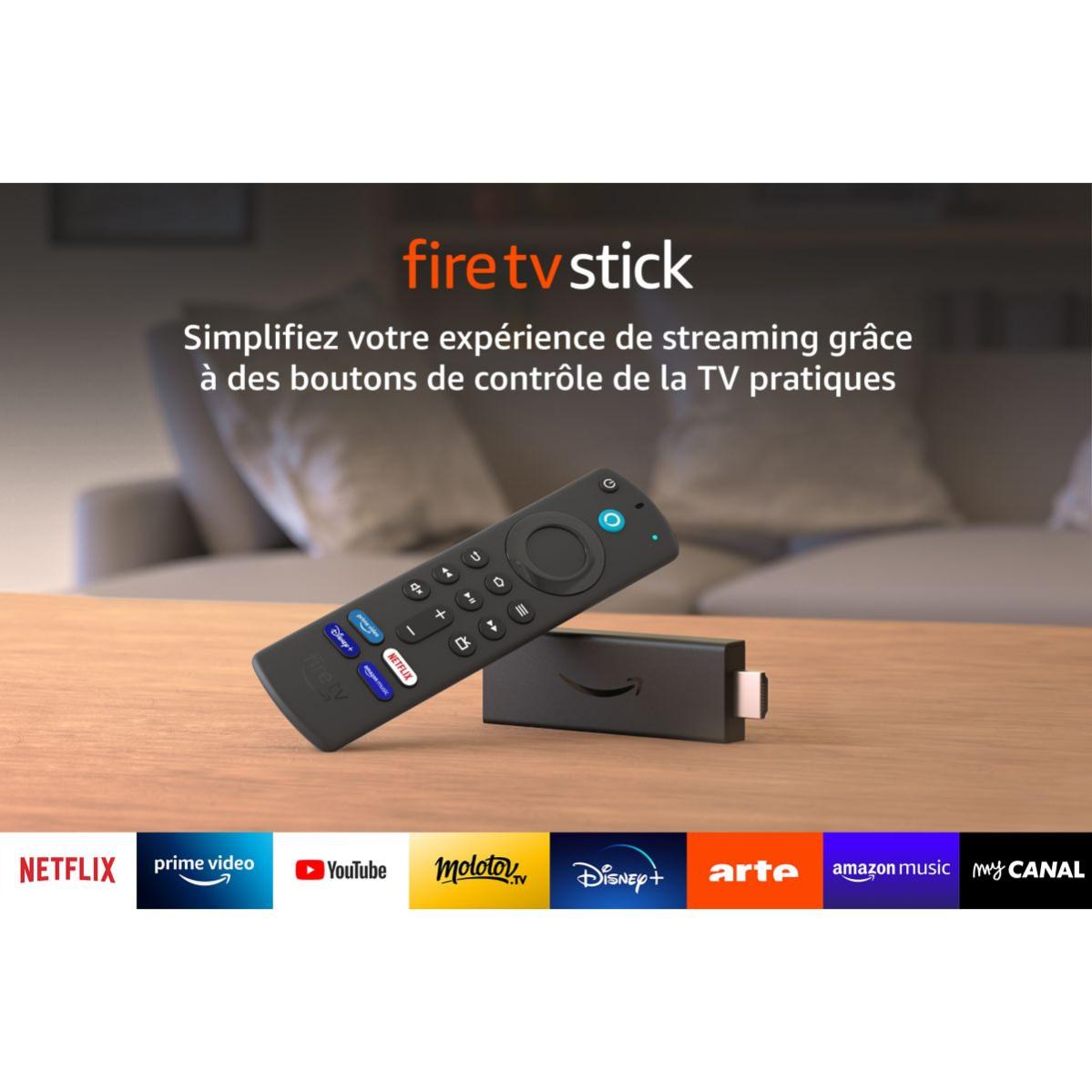 Passerelle Multimédia Amazon Fire Tv Stick Avec Télécommande Alexa Passerelle Multimédia Amazon Fire Tv Stick Avec Télécommande Alexa