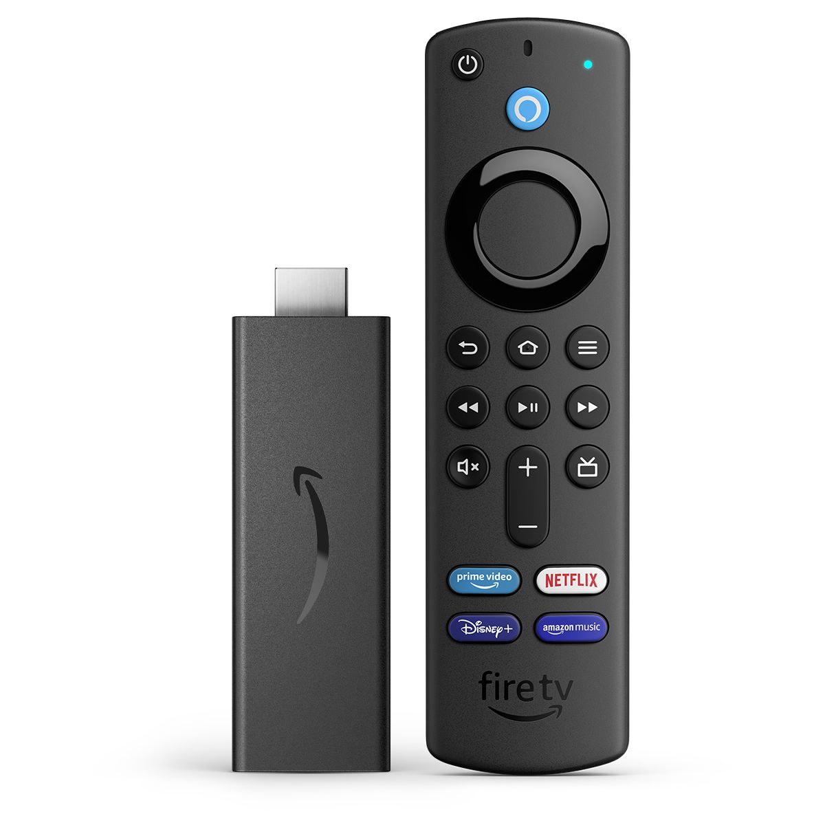 Passerelle Multimédia Amazon Fire Tv Stick Avec Télécommande Alexa