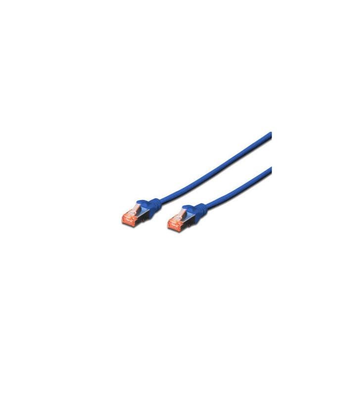 Cable De Red RJ45 0.25m Cat 6 S/FTP PIMF Y LSZH 250MHz Azul