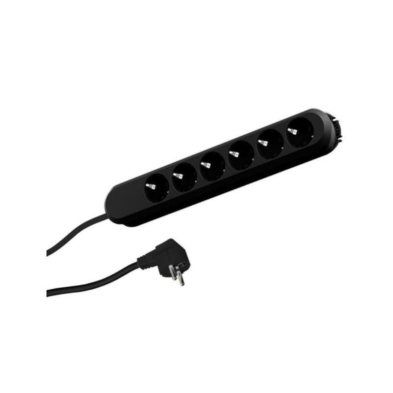 Multipresa con 3 Prese senza Interruttore Ewent EW395 3680W Blanco