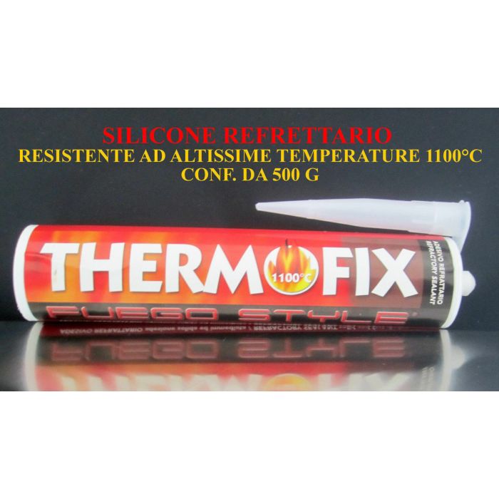 Adesivo refrattario alte temperature THERMOFIX 70ml